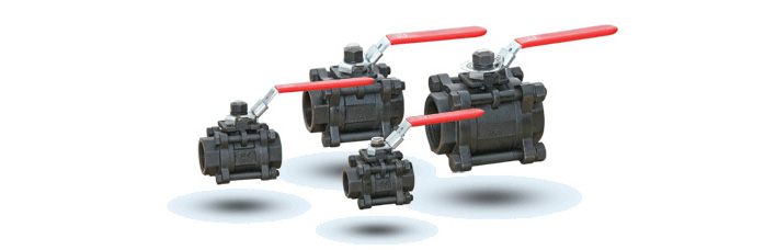 3 Piece Forged Floating Ball Valves