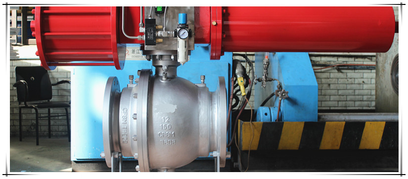 Cast Steel Trunion Mounted Ball Valves